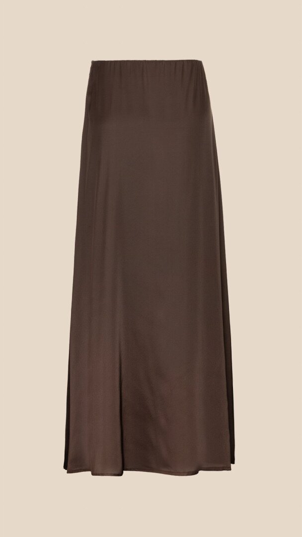 Спідниця однотонна жіноча LAWA WTC02434 L Шоколад shop (2000999218736)  Фото №2