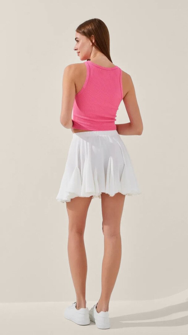 Спідниця однотонна жіноча LAWA WTC02439 L Молочний shop (2000999216626)  Фото №2