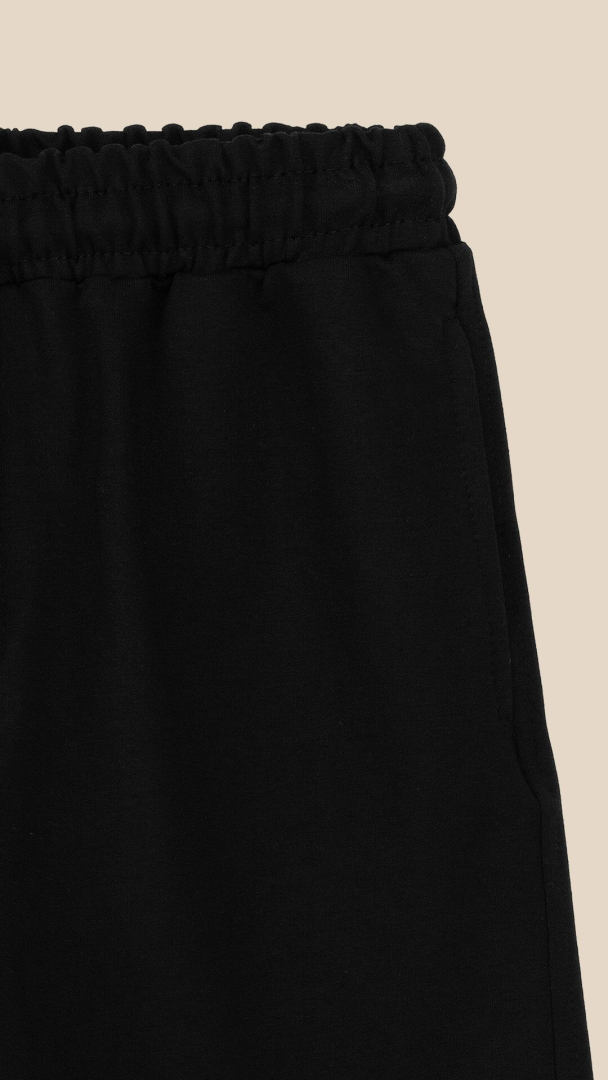 Спортивні шорти однотонні для хлопчика LAWA BBC02333 140 см Чорний shop (2000999217463)  Фото №0