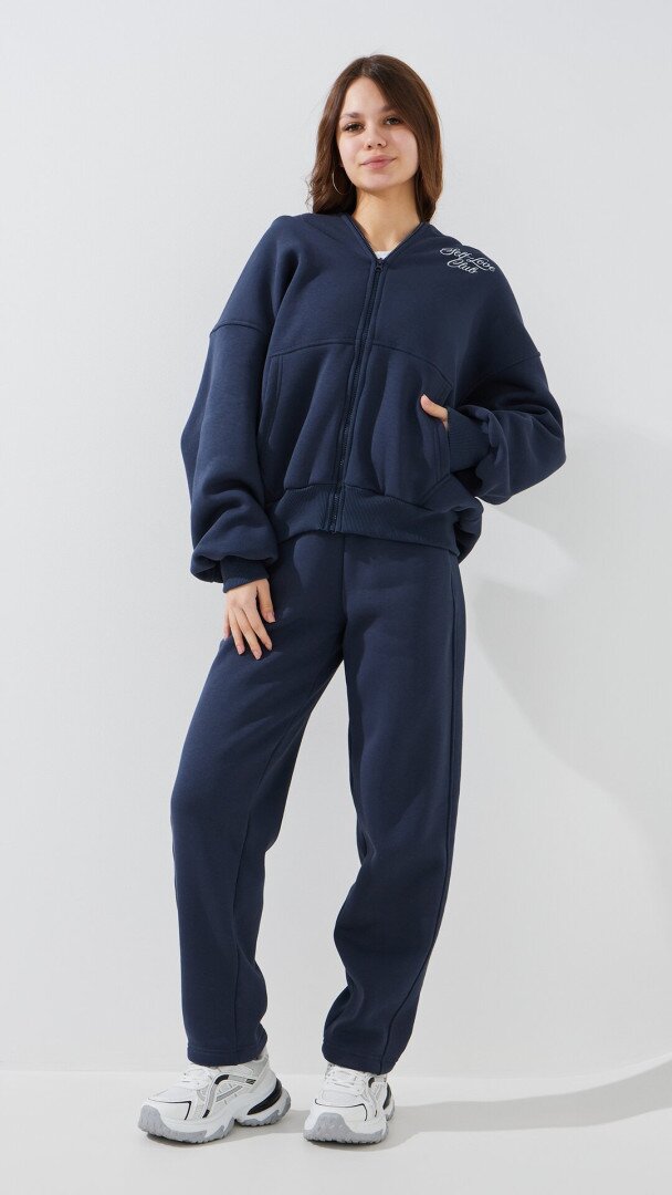 Спортивні штани банани однотонні жіночі LAWA WTC02459 XS Графіт shop (2000999388422)  Фото №0