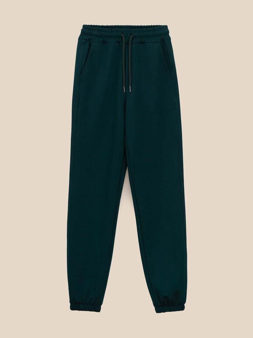 Спортивні штани джогери для хлопчика LAWA BBC02324 134 см Смарагдовий shop (2000999666131)