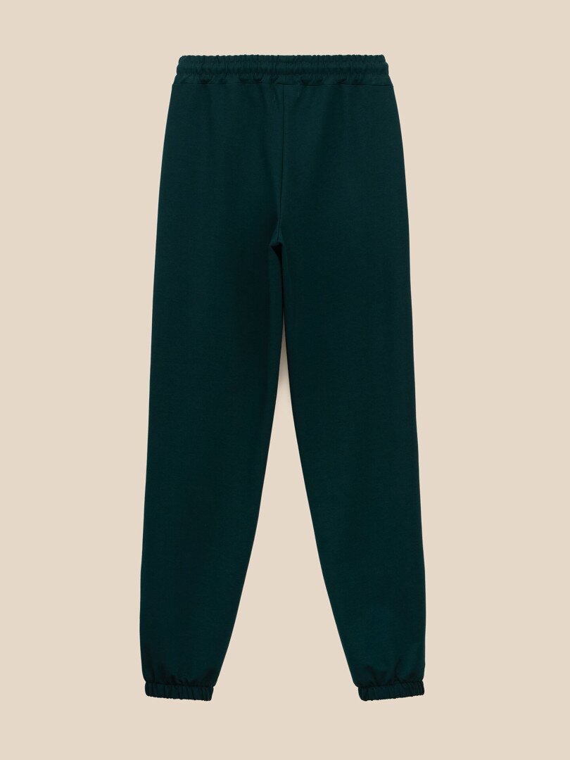 Спортивні штани джогери для хлопчика LAWA BBC02324 134 см Смарагдовий shop (2000999666131)  Фото №1
