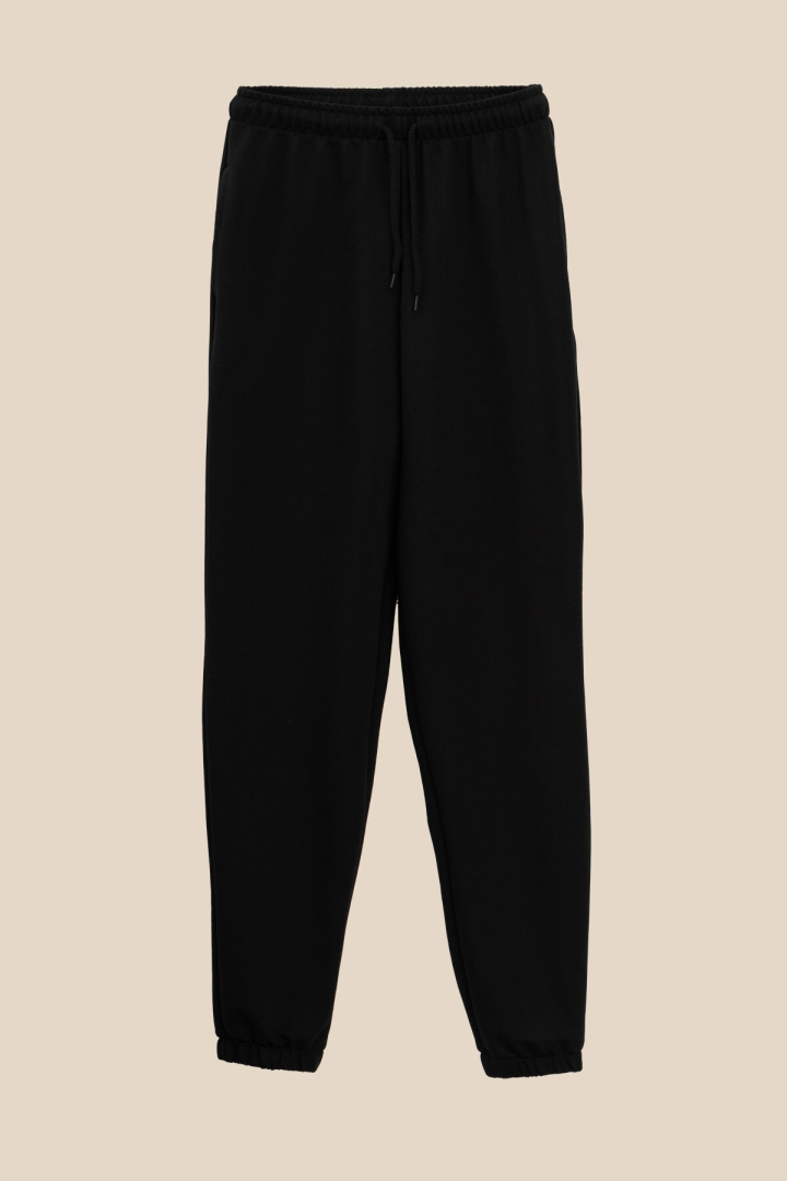 Спортивні штани джогери жіночі LAWA WBC02463 XS Чорний shop (2000990984616)