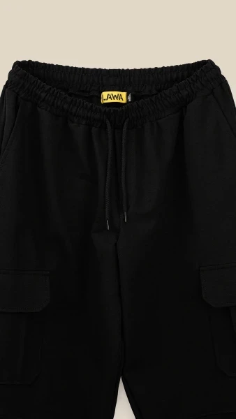 Спортивні штани карго чоловічі LAWA MBC02383 3XL Чорний shop (2000999482489)  Фото №3