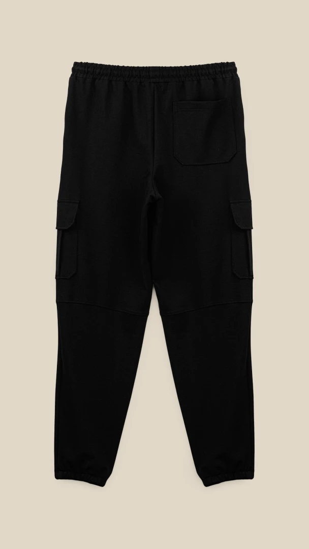 Спортивні штани карго чоловічі LAWA MBC02383 M Чорний shop (2000999301131)  Фото №4