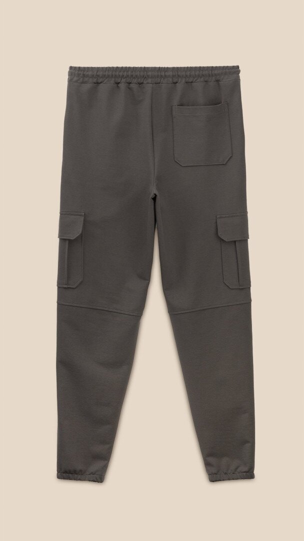 Спортивні штани карго чоловічі LAWA MBC02383 2XL Графітовий shop (2000999527890)  Фото №3