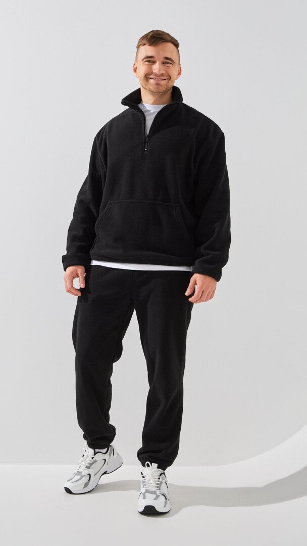 Спортивний костюм чоловічий LAWA MBC02390 2XL Чорний shop (2888000023698)