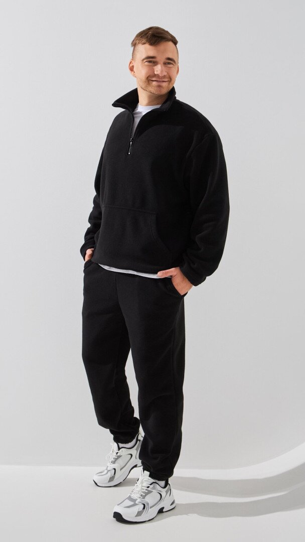 Спортивний костюм чоловічий LAWA MBC02390 2XL Чорний shop (2888000023698)  Фото №2