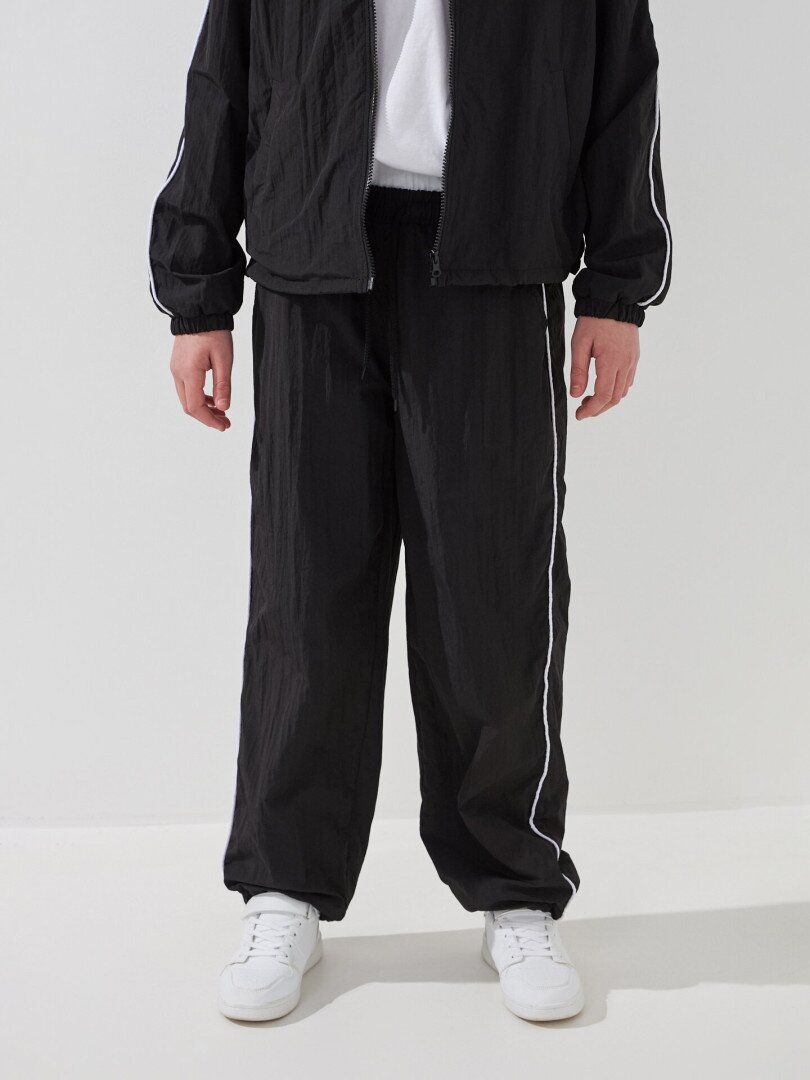 Спортивний костюм толстовка+штани для хлопчика LAWA BBC02350 140 см Чорний shop (2000999567131)  Фото №2