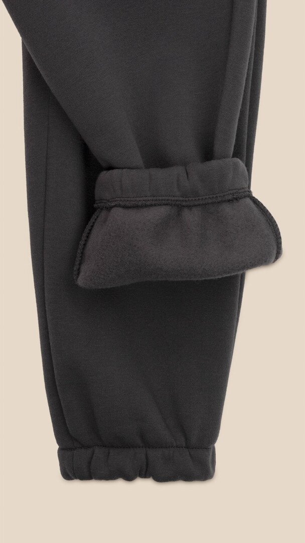 Спортивні штани джогери однотонні жіночі LAWA WBC02438 XS Графітовий shop (2000990850225)  Фото №1