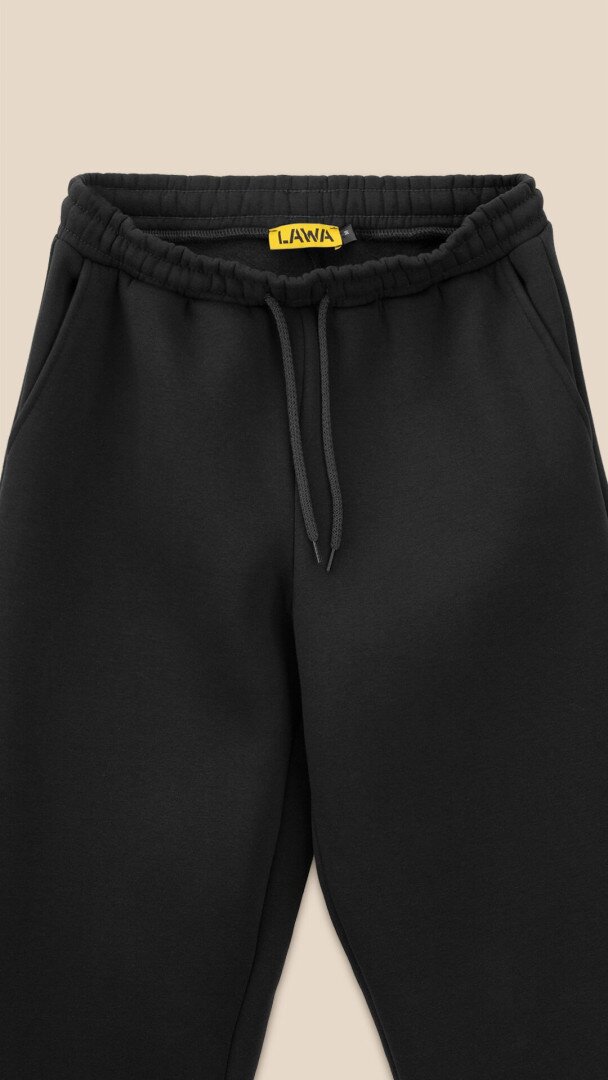 Спортивні штани джогери жіночі LAWA WBC02322 XS Чорний shop (2000990122797)  Фото №2