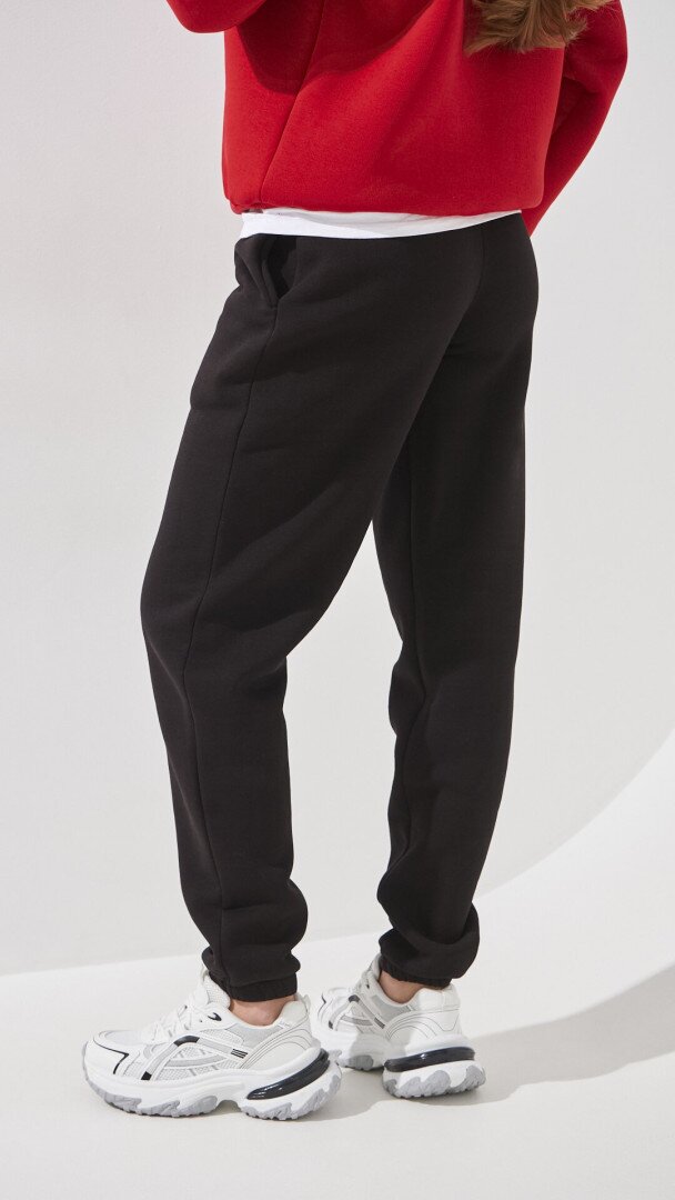 Спортивні штани джогери жіночі LAWA WBC02322 XS Чорний shop (2000990122797)  Фото №2