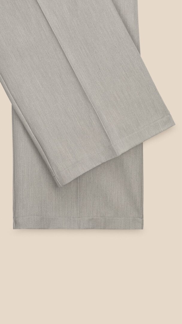 Штани палаццо однотонні жіночі LAWA WTC02466 XL Сірий shop (2000999513121)  Фото №1