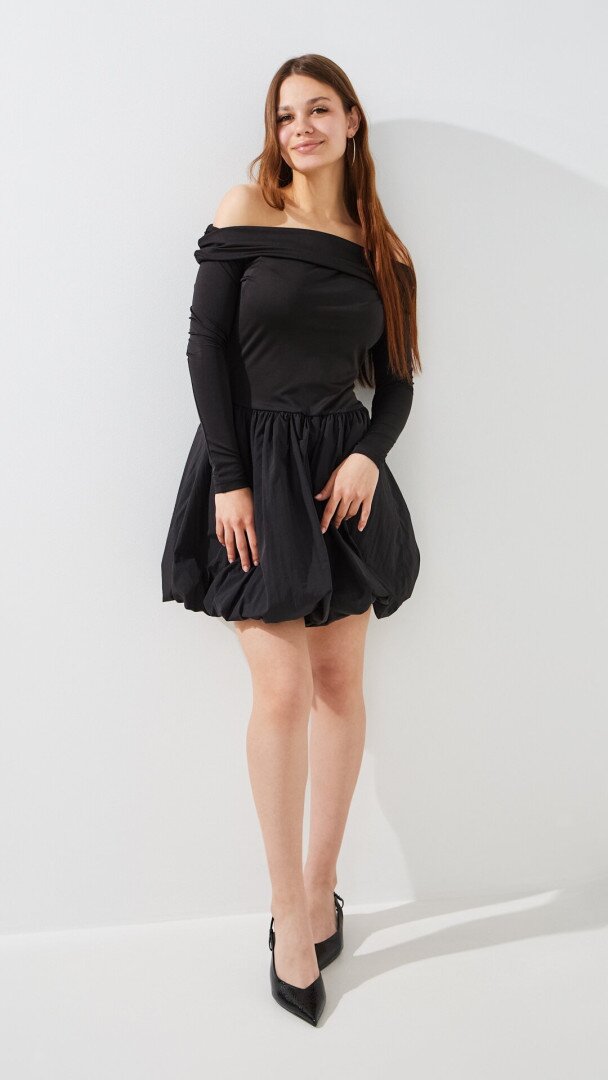 Сукня однотонна жіноча LAWA WTC02475 S Чорний shop (2000999524318)  Фото №0