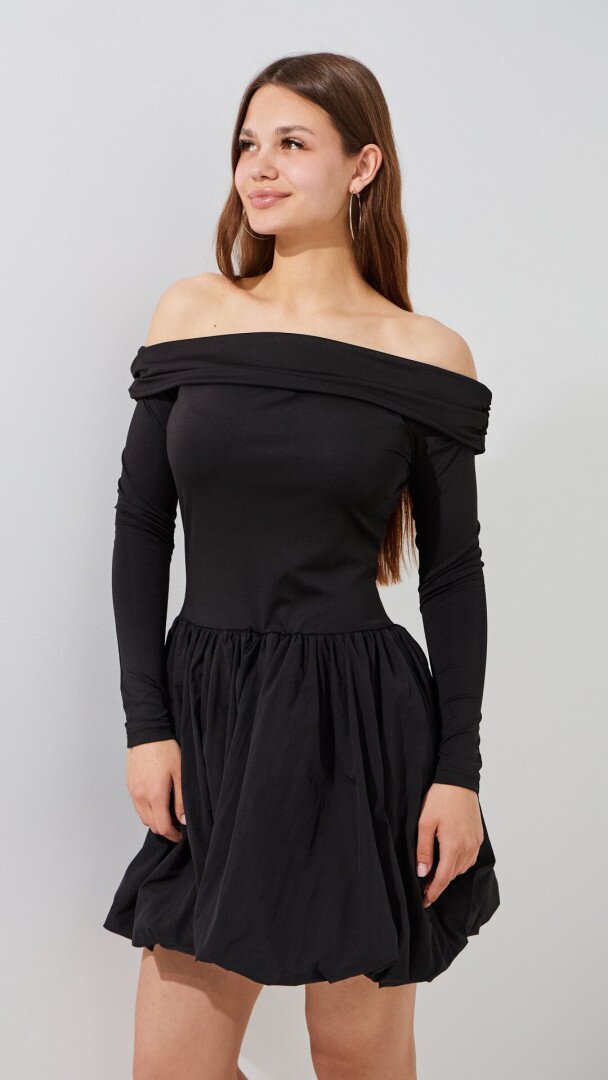 Сукня однотонна жіноча LAWA WTC02475 S Чорний shop (2000999524318)  Фото №1
