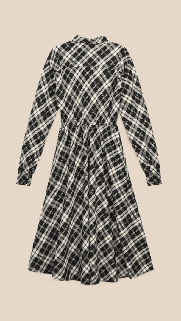 Сукня з візерунком жіноча LAWA WBC02514 XL Чорно-білий shop (2000999529146)  Фото №3