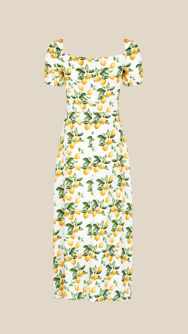 Сукня з візерунком жіноча LAWA WTC02384 XL Білий shop (2000999227615)  Фото №2