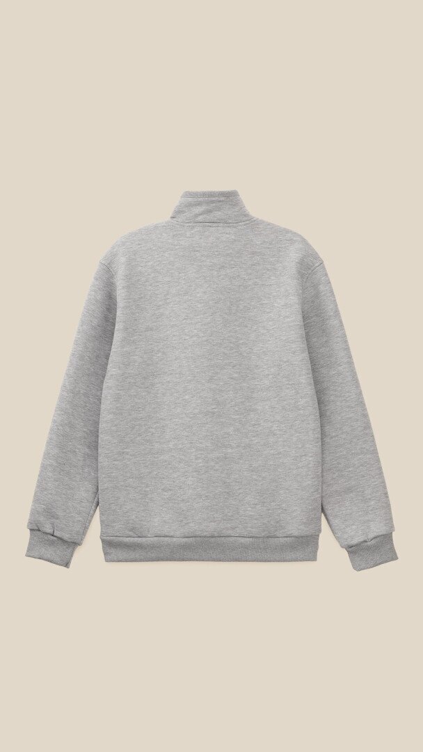 Світшот з принтом чоловічий  LAWA P-MB02352 M Сірий shop (2888000030795)  Фото №2