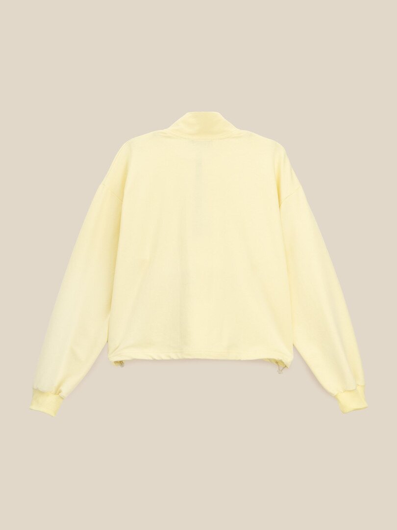 Світшот з принтом жіночий LAWA P-WB02412 S Лимонний shop (2000999589102)  Фото №2