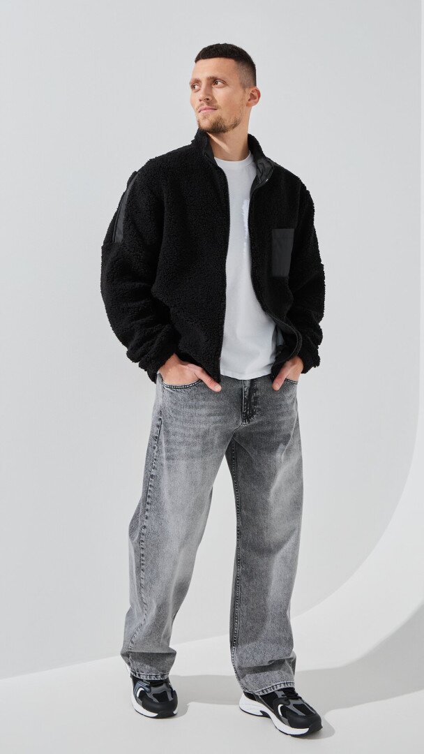 Толстовка однотонна чоловіча LAWA MTC02317 S Чорний shop (2000999385469)  Фото №0