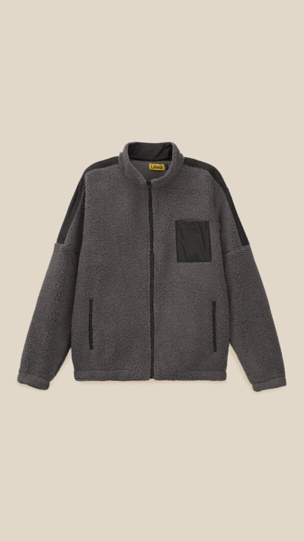 Толстовка однотонна чоловіча LAWA MTC02317 S Графітовий shop (2000999379178)