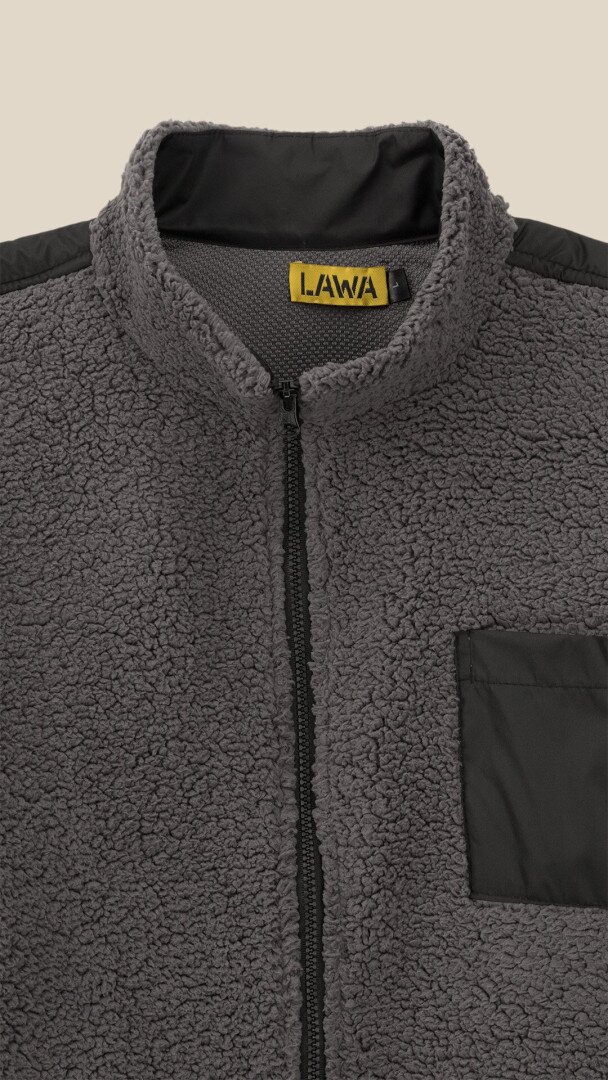 Толстовка однотонна чоловіча LAWA MTC02317 S Графітовий shop (2000999379178)  Фото №0