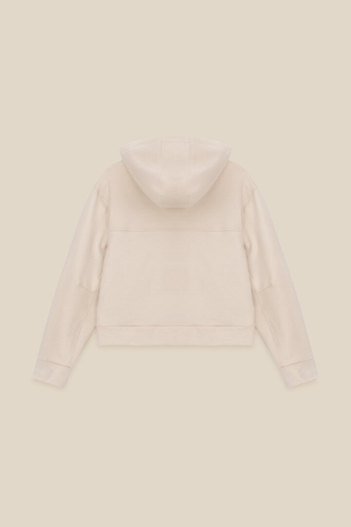 Толстовка однотонна для дівчинки LAWA K-GBC02301 128 см Бежевий shop (2000999164668)  Фото №2