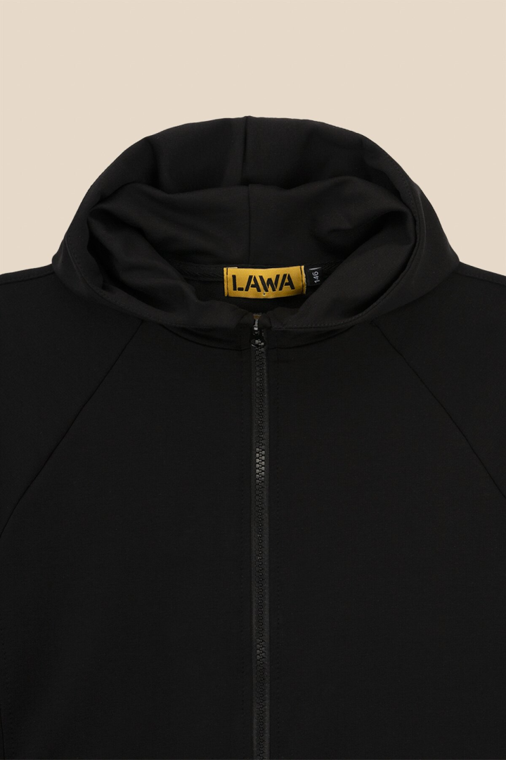 Толстовка однотонна для хлопчика LAWA BBC02321 128 см Чорний shop (2000999147708)  Фото №0