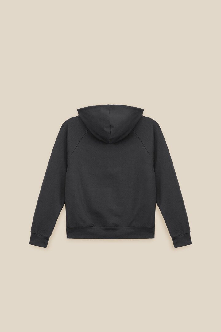 Толстовка однотонна для хлопчика LAWA BBC02321 140 см Графітовий shop (2000999147197)  Фото №2