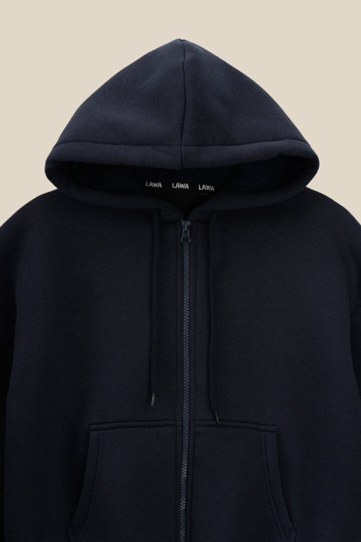 Толстовка однотонна для хлопчика LAWA BBC02309 122 см Темно-синій shop (2000990877062)  Фото №0