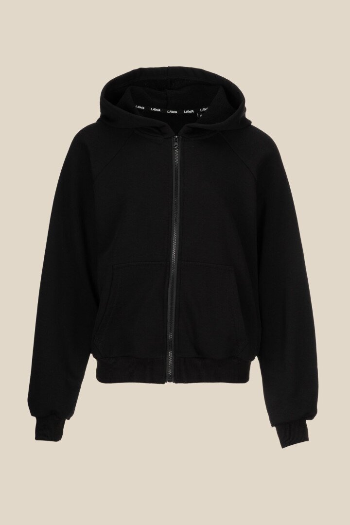 Толстовка однотонна жіноча LAWA WBC02379 XL Чорний shop (2000990479778)  Фото №4