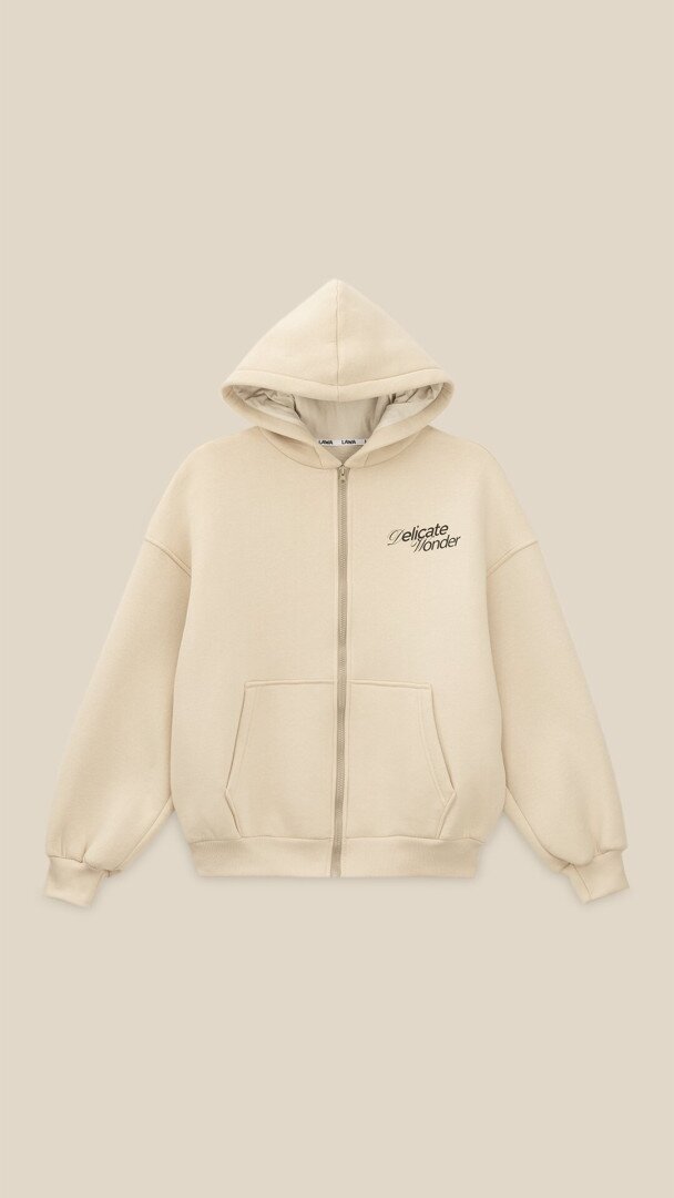 Толстовка з принтом жіноча LAWA P-WT02304 M Бежевий shop (2000999388989)