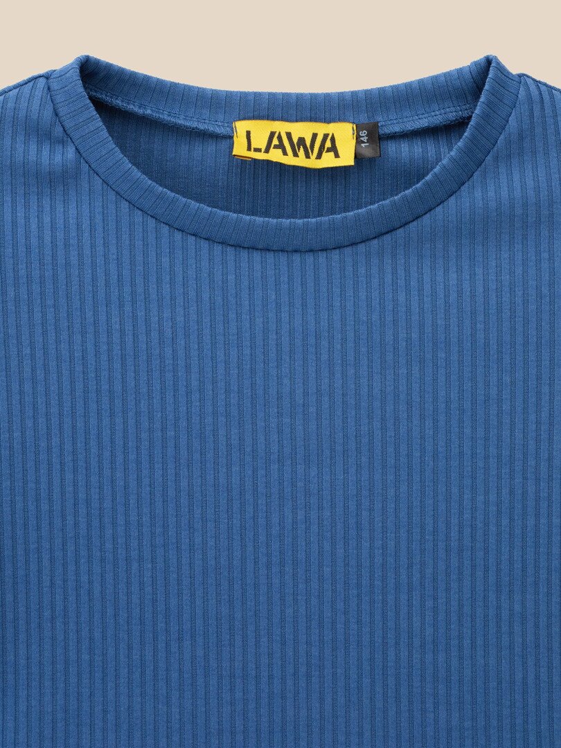Топ однотонний для дівчинки LAWA GBC02390 146 см Синій shop (2000999608568)  Фото №0