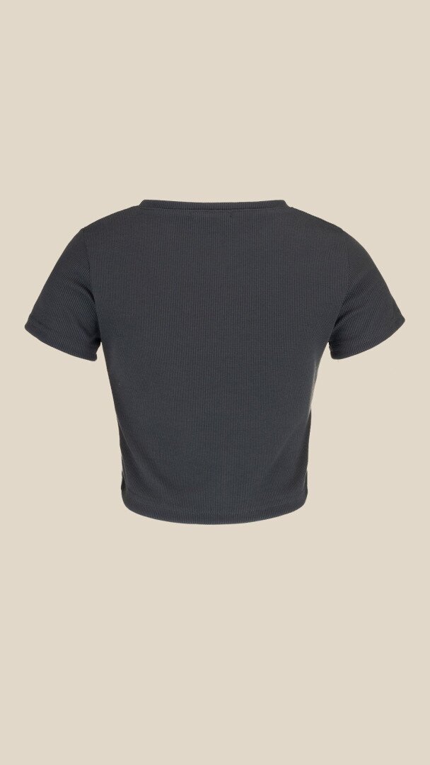 Топ однотонний жіночий LAWA WBC02309 L Графітовий shop (2000999182839)  Фото №1
