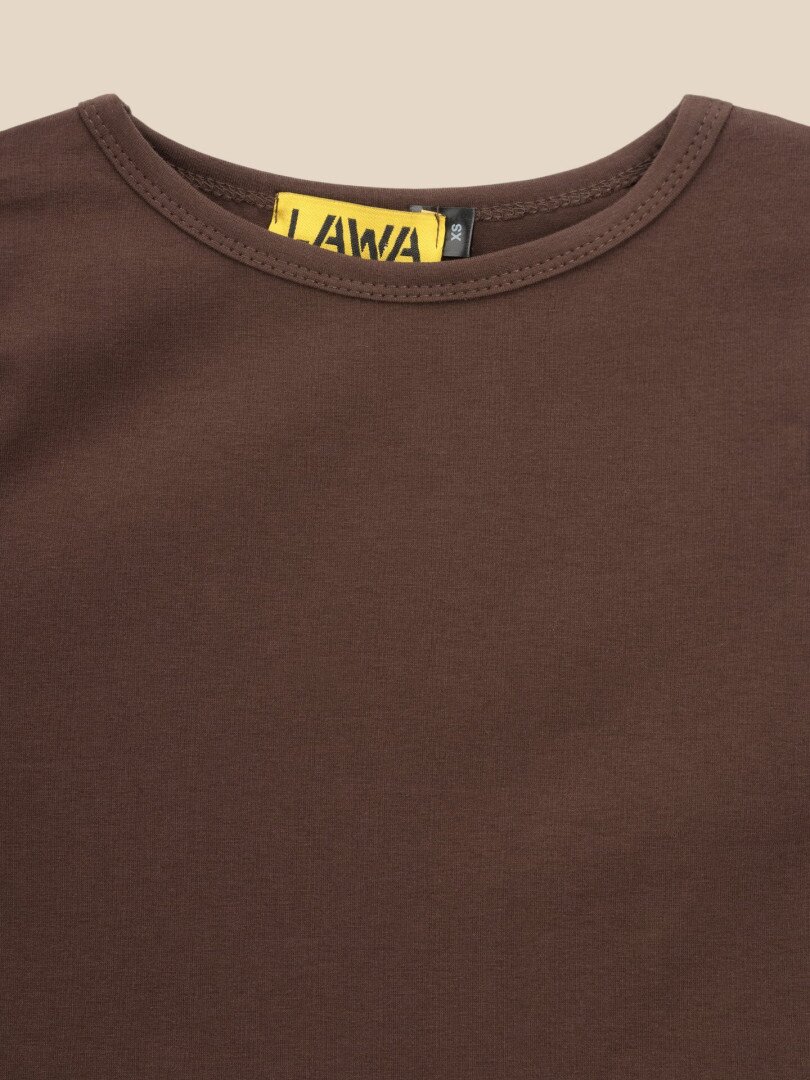 Топ однотонний жіночий LAWA WBC02380 XL Шоколадний shop (2000999585197)  Фото №0