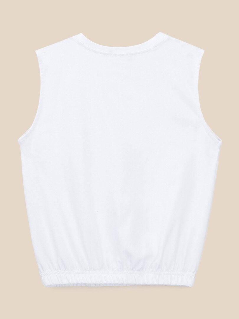 Топ однотонний жіночий LAWA WTC02497 XS Білий shop (2000999633928)  Фото №1