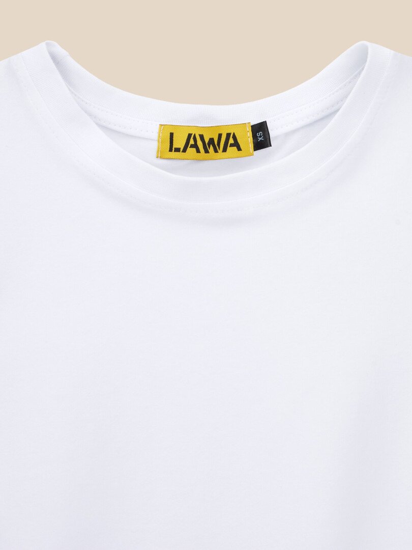 Топ однотонний жіночий LAWA WTC02497 XS Білий shop (2000999633928)  Фото №0