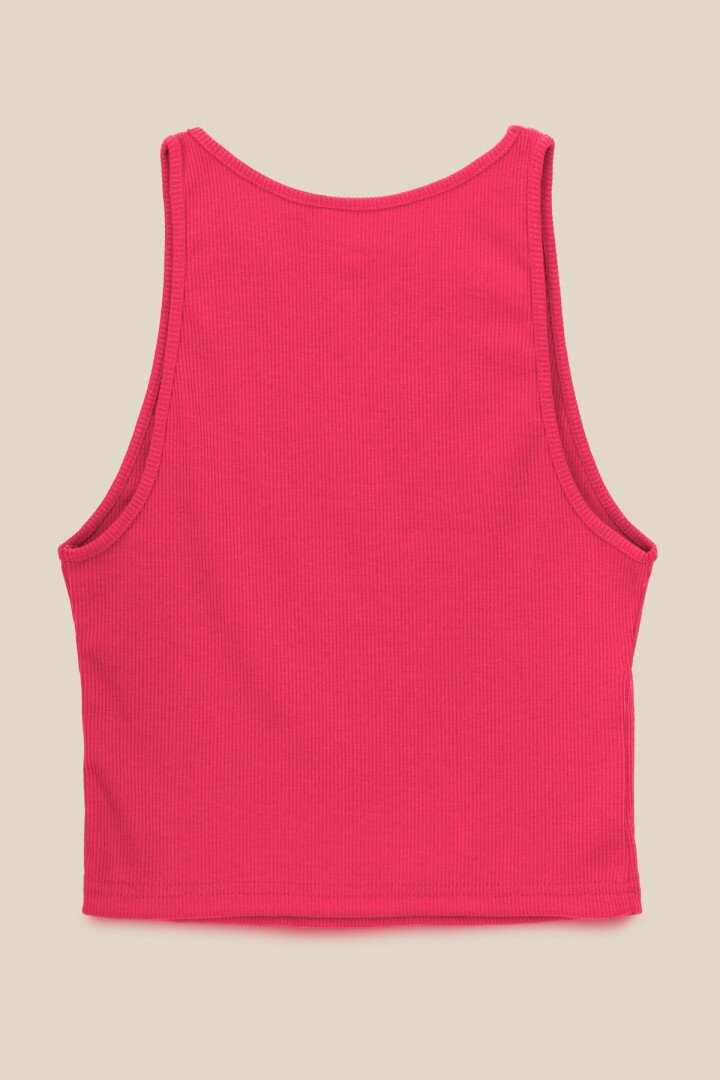 Топ однотонний жіночий LAWA WBC02310 S Малиновий shop (2000990541512)  Фото №6