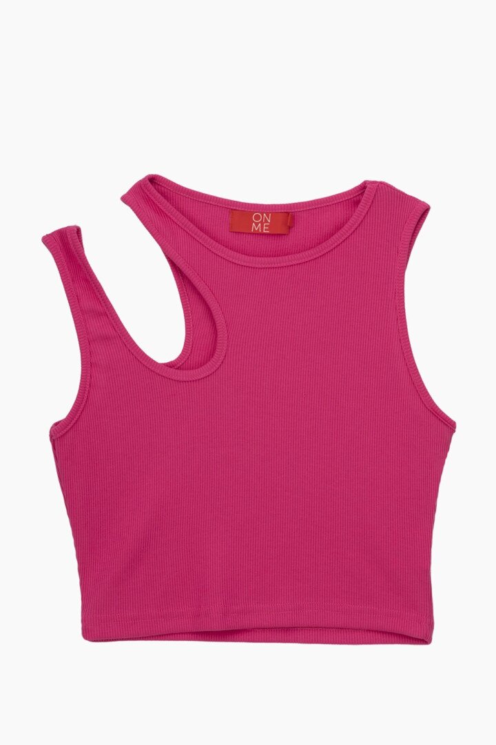 Топ однотонний жіночий LAWA CTM WTC02317 XL Малиновий shop (2000989893837)  Фото №4