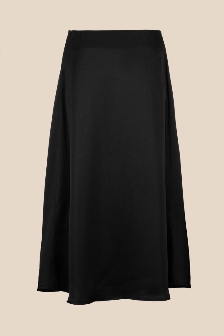 Спідниця однотонна жіноча LAWA WTC02359 S Чорний shop (2000990467218)  Фото №5