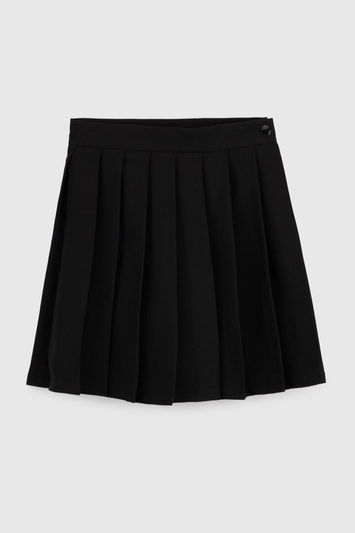 Спідниця кежуал однотонна жіноча LAWA WTC02304 2XL Чорний shop (2000990030290)  Фото №11