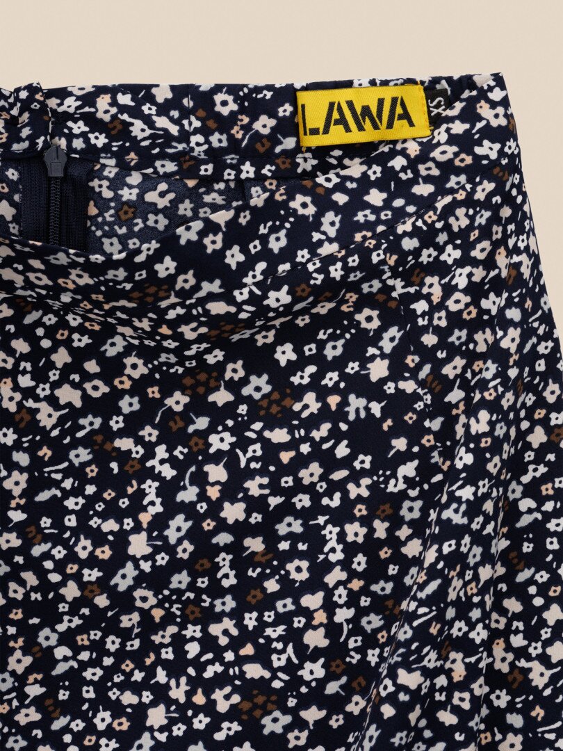 Спідниця з візерунком жіноча LAWA WTC02303 M Синьо-бежевий shop (2000990565877)  Фото №7