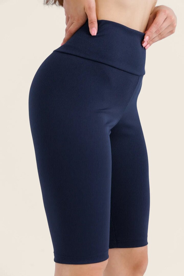 Велосипедки однотонні жіночі LAWA WBC02314 XS Темно-синій shop (2000990619846)  Фото №0