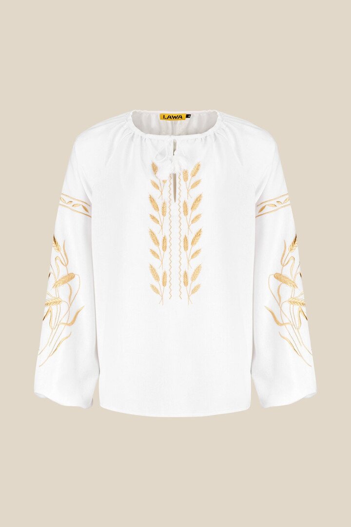 Вишиванка сорочка жіноча LAWA E-WB02319 XS Білий shop (2000999169878)