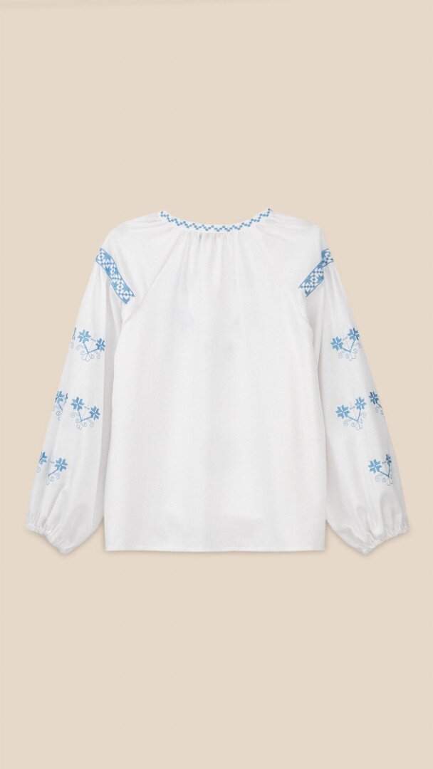 Вишиванка сорочка жіноча LAWA E-WB02322 2XL Білий shop (2000999228346)  Фото №2