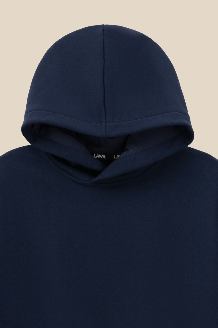 Худі однотонний для хлопчика LAWA BBC02319 152 см Синій shop (2000990998750)  Фото №0