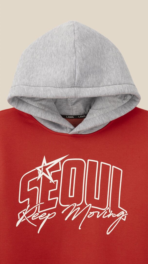 Худі з принтом чоловічий LAWA P-MT02304 2XL Темно-червоний shop (2000999379116)  Фото №0