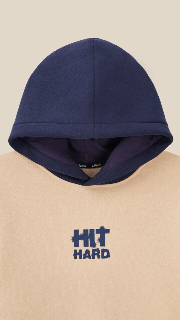 Худі з принтом чоловічий LAWA P-MT02305 2XL Сіро-бежевий shop (2000999379062)  Фото №0