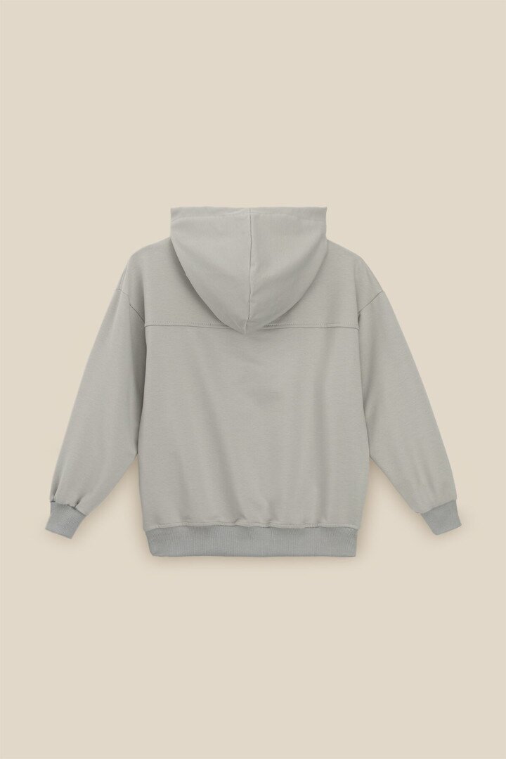 Худі з принтом для хлопчика LAWA P-BB02310 122 см Світло-сірий shop (2000991052727)  Фото №3
