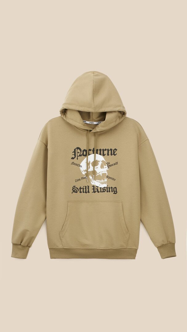 Худі з принтом для хлопчика LAWA P-BB02335 164 см Оливковий shop (2000999493331)